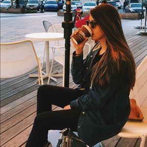 H&M Denim Jacket with hood